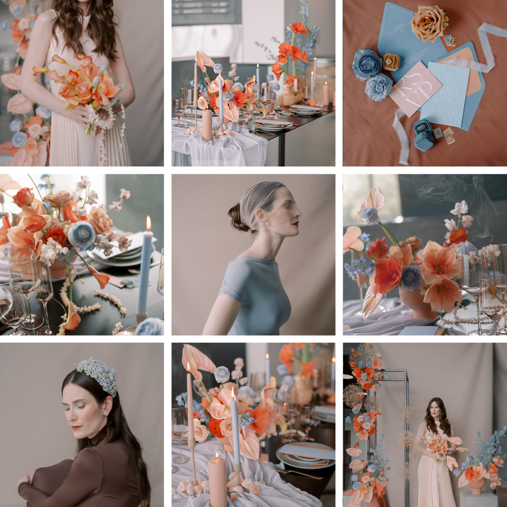 Floral Collage by Lush Florals